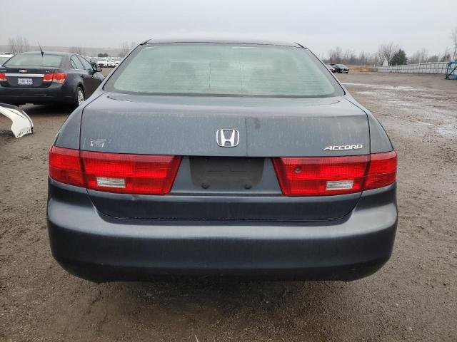 1HGCM56485A810004 - 2005 HONDA ACCORD LX GRAY photo 6