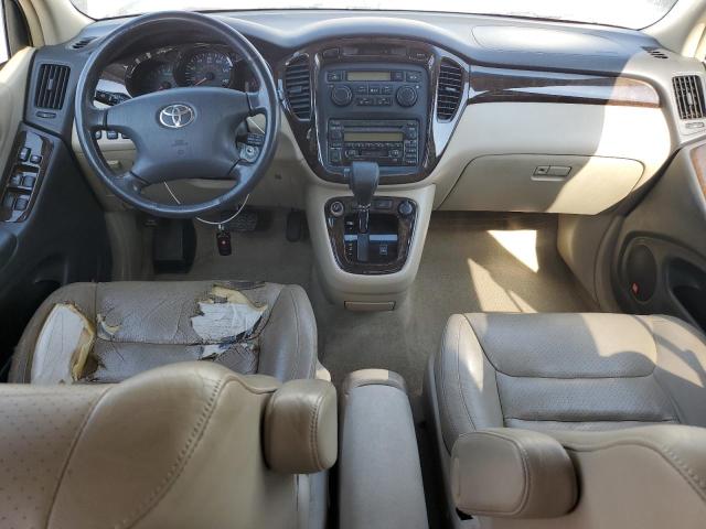 JTEGF21A010007754 - 2001 TOYOTA HIGHLANDER SILVER photo 8