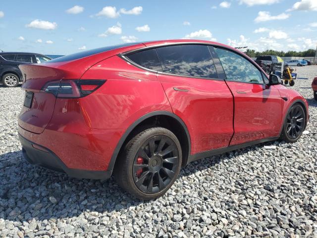 5YJYGDEE5MF180027 - 2021 TESLA MODEL Y 红色 照片 3