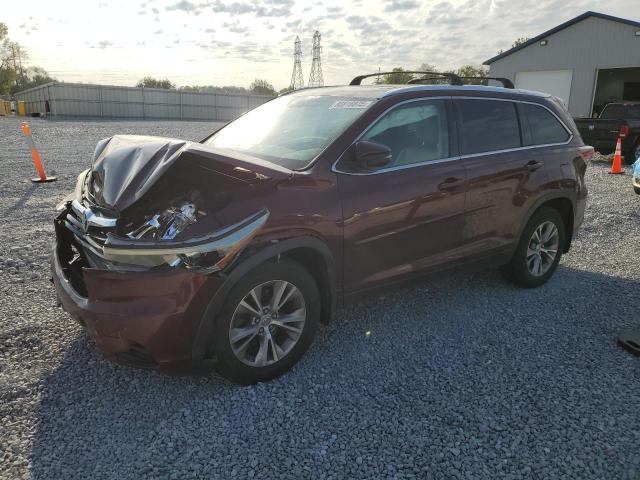 2015 TOYOTA HIGHLANDER XLE, 