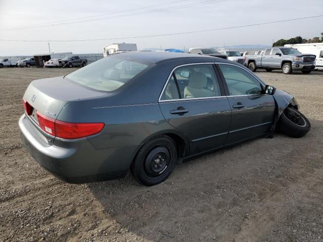 1HGCM56435A010582 - 2005 HONDA ACCORD LX GREEN photo 3