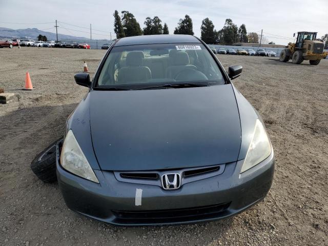 1HGCM56435A010582 - 2005 HONDA ACCORD LX GREEN photo 5