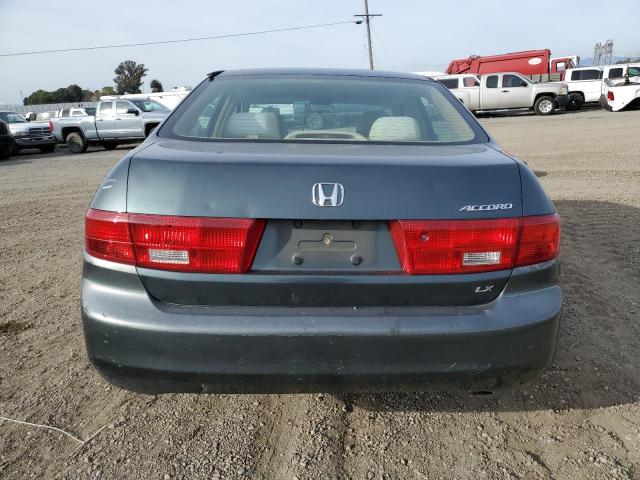 1HGCM56435A010582 - 2005 HONDA ACCORD LX GREEN photo 6