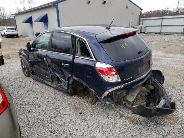 3GSCL13748S601276 - 2008 SATURN VUE REDLINE BLUE photo 2