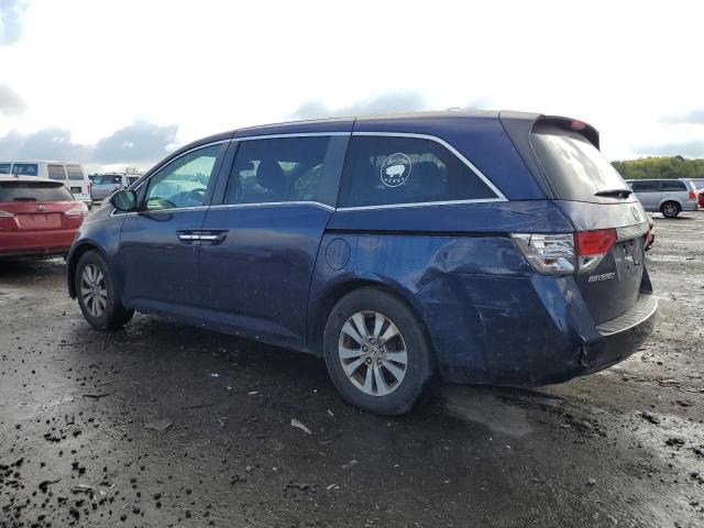 5FNRL5H64EB015954 - 2014 HONDA ODYSSEY EXL 蓝色 照片 2