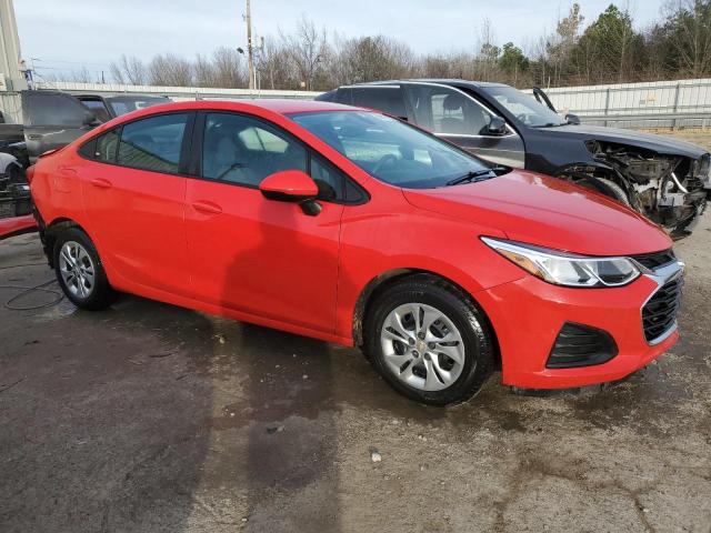 1G1BC5SM2K7107096 - 2019 CHEVROLET CRUZE LS RED photo 4