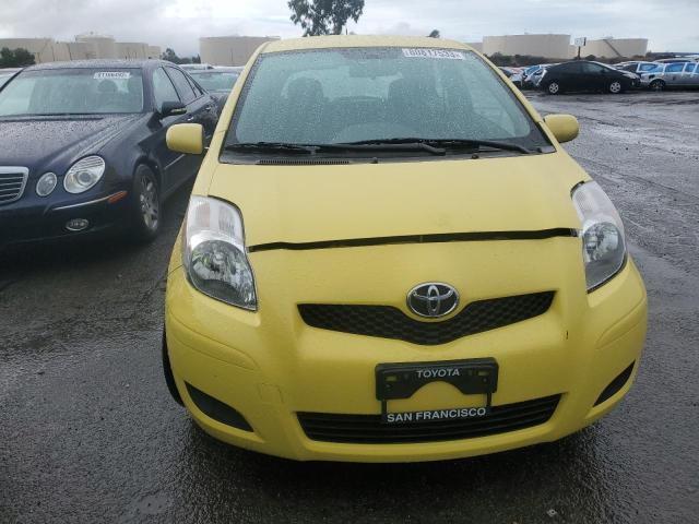 JTDJT903995254851 - 2009 TOYOTA YARIS YELLOW photo 5