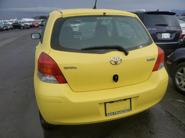 JTDJT903995254851 - 2009 TOYOTA YARIS YELLOW photo 6