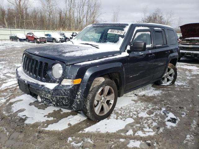 1C4NJPFB1ED853740 - 2014 JEEP PATRIOT LATITUDE GRAY photo 1