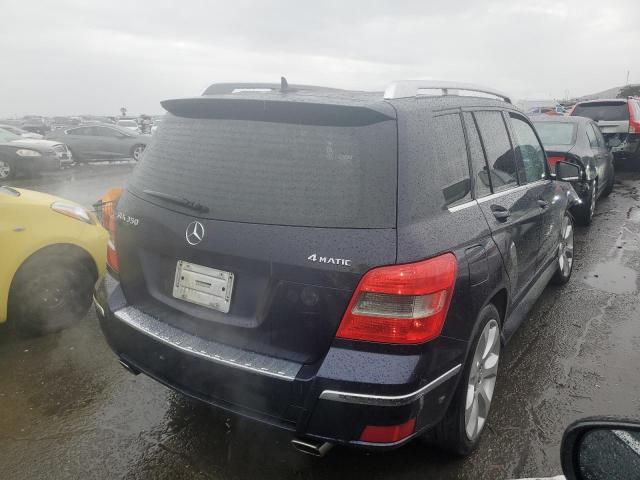 WDCGG8HB6AF304621 - 2010 MERCEDES-BENZ GLK 350 4MATIC BLUE photo 3