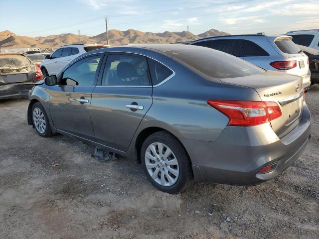 3N1AB7AP4KY218652 - 2019 NISSAN SENTRA S GRAY photo 2