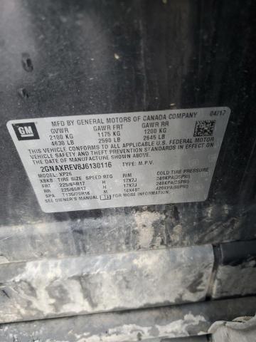 2GNAXREV8J6130116 - 2018 CHEVROLET EQUINOX LS Boz foto 13