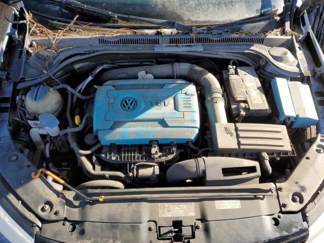 3VWD17AJ4EM273975 - 2014 VOLKSWAGEN JETTA SE GRAY photo 11