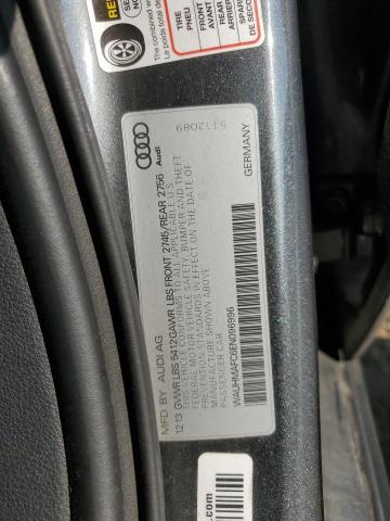 WAUHMAFC6EN096996 - 2014 AUDI A6 PRESTIGE Boz foto 12