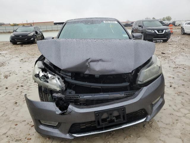 1HGCR2F88DA182124 - 2013 HONDA ACCORD EXL GRAY photo 5