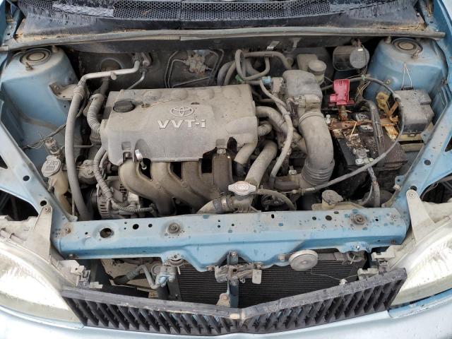 JTDBT123410134668 - 2001 TOYOTA ECHO BLUE photo 11