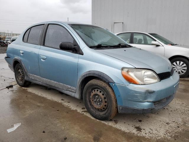 JTDBT123410134668 - 2001 TOYOTA ECHO BLUE photo 4