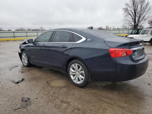 1G1105SA4HU152464 - 2017 CHEVROLET IMPALA LT BLUE photo 2