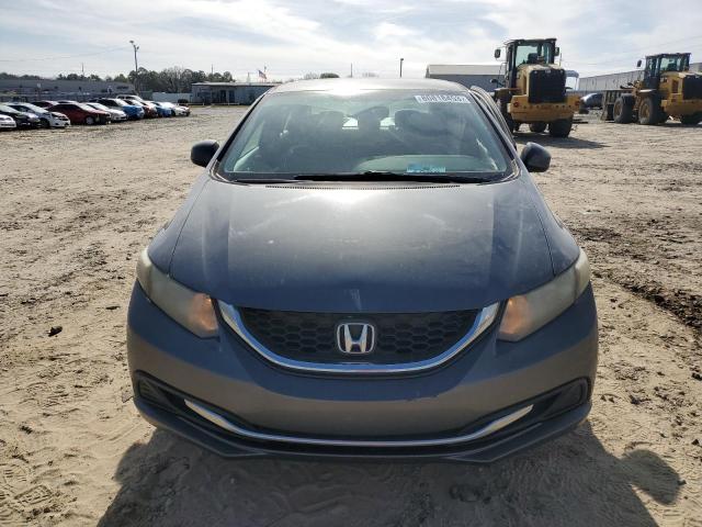 19XFB2F57DE035392 - 2013 HONDA CIVIC LX GRAY photo 5