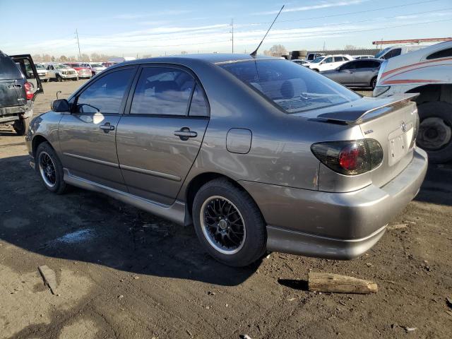 1NXBR32E04Z284524 - 2004 TOYOTA COROLLA CE GRAY photo 2