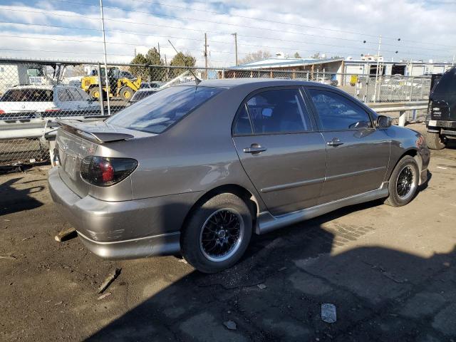 1NXBR32E04Z284524 - 2004 TOYOTA COROLLA CE GRAY photo 3