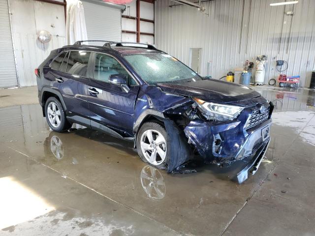 2T3DWRFV7KW023023 - 2019 TOYOTA RAV4 LIMITED ლურჯი ფოტო 4