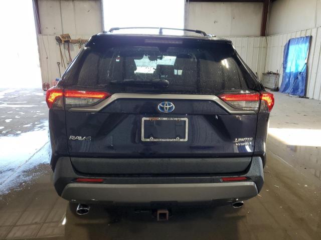 2T3DWRFV7KW023023 - 2019 TOYOTA RAV4 LIMITED ლურჯი ფოტო 6