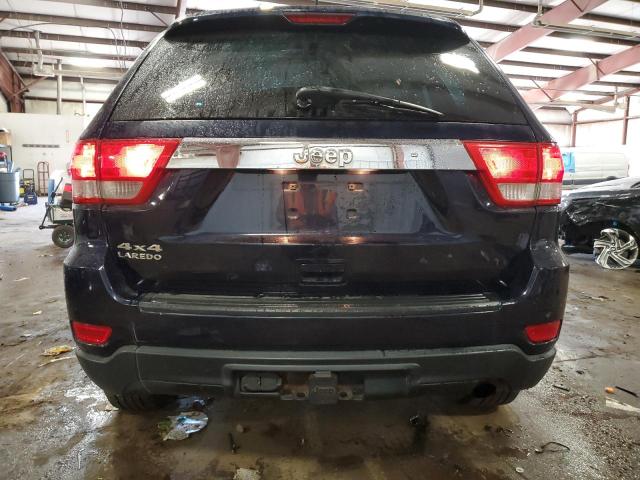 1C4RJFAGXCC176009 - 2012 JEEP GRAND CHER LAREDO BLACK photo 6