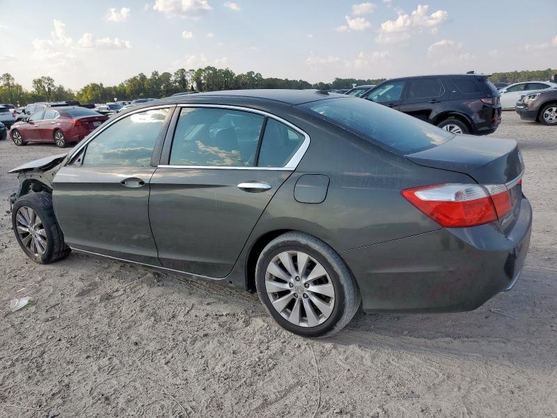 1HGCR2F84DA226247 - 2013 HONDA ACCORD EXL GRAY photo 2