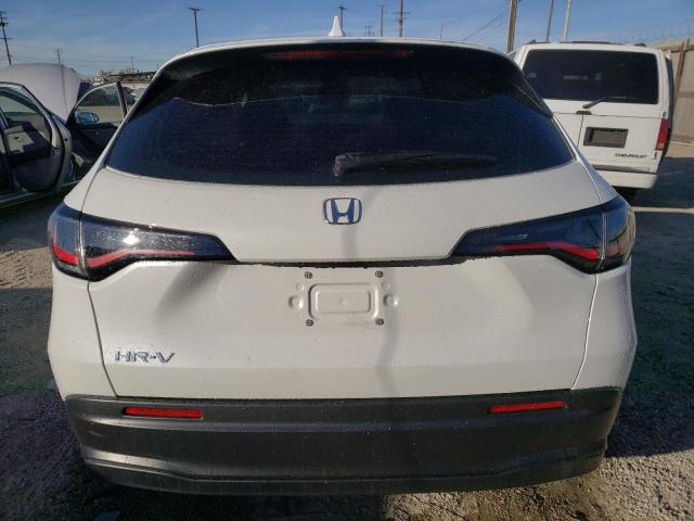 3CZRZ1H31PM739607 - 2023 HONDA HR-V LX WHITE photo 6