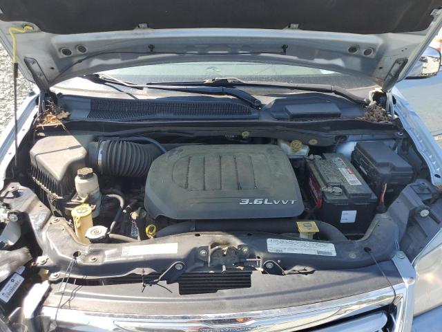 2C4RC1CG5CR384252 - 2012 CHRYSLER TOWN & COU TOURING L BLUE photo 12