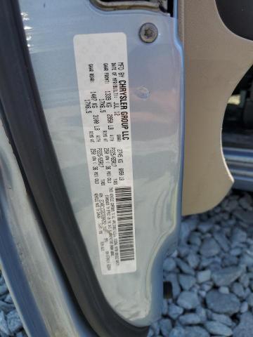 2C4RC1CG5CR384252 - 2012 CHRYSLER TOWN & COU TOURING L BLUE photo 13