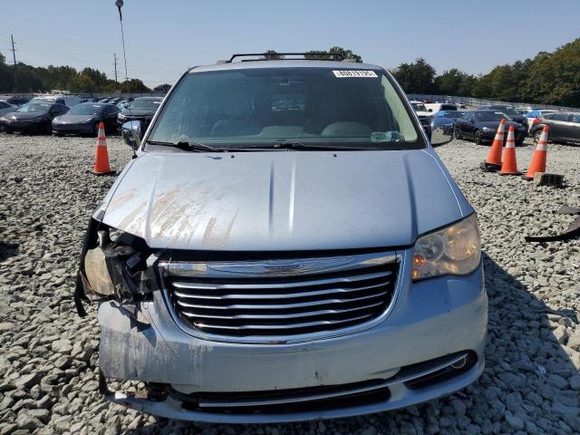 2C4RC1CG5CR384252 - 2012 CHRYSLER TOWN & COU TOURING L BLUE photo 5