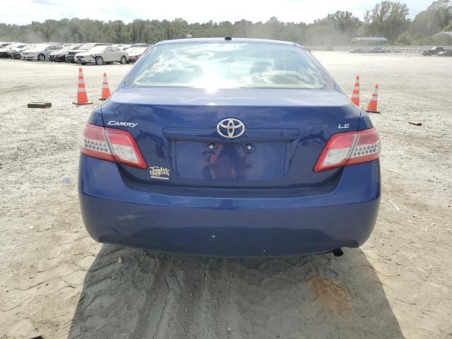 4T1BF3EK7BU668176 - 2011 TOYOTA CAMRY BASE BLUE photo 6