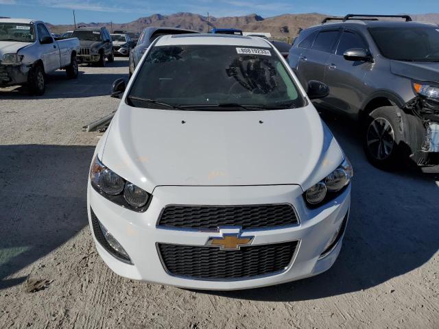 1G1JG5SB8F4117900 - 2015 CHEVROLET SONIC RS WHITE photo 5