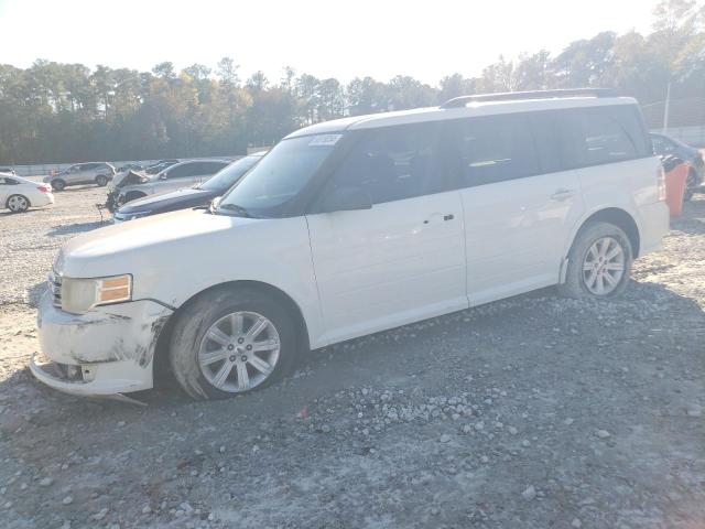 2FMGK5BC1ABA38863 - 2010 FORD FLEX SE WHITE photo 1