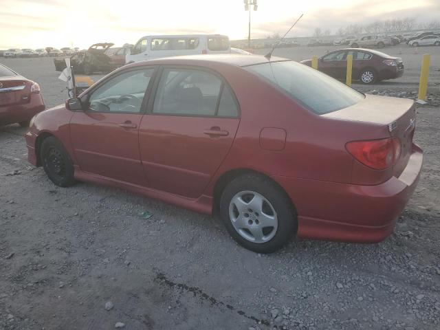 1NXBR32E28Z027306 - 2008 TOYOTA COROLLA CE BURGUNDY photo 2