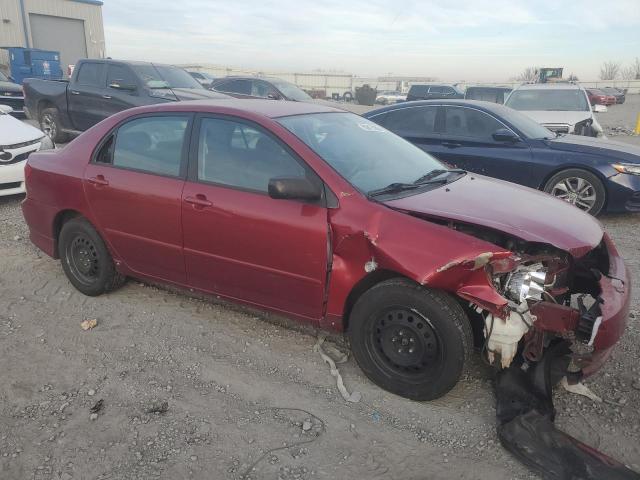 1NXBR32E28Z027306 - 2008 TOYOTA COROLLA CE BURGUNDY photo 4