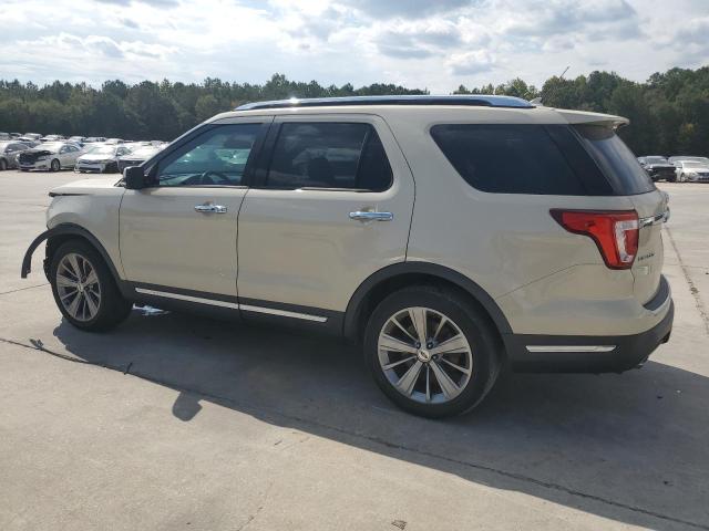 1FM5K7FH6JGB54769 - 2018 FORD EXPLORER LIMITED BEIGE photo 2