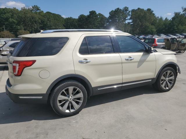 1FM5K7FH6JGB54769 - 2018 FORD EXPLORER LIMITED BEIGE photo 3