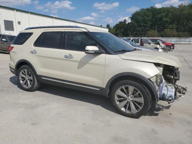 1FM5K7FH6JGB54769 - 2018 FORD EXPLORER LIMITED BEIGE photo 4