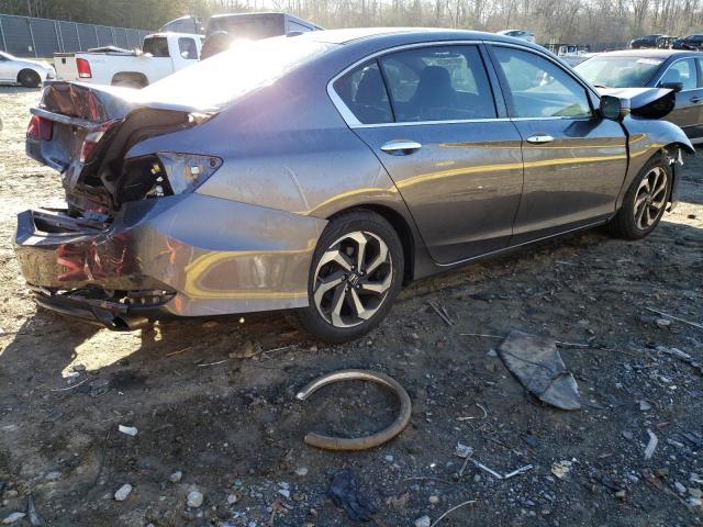 1HGCR2F93HA224987 - 2017 HONDA ACCORD EXL CHARCOAL photo 3