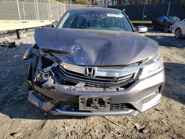 1HGCR2F93HA224987 - 2017 HONDA ACCORD EXL CHARCOAL photo 5