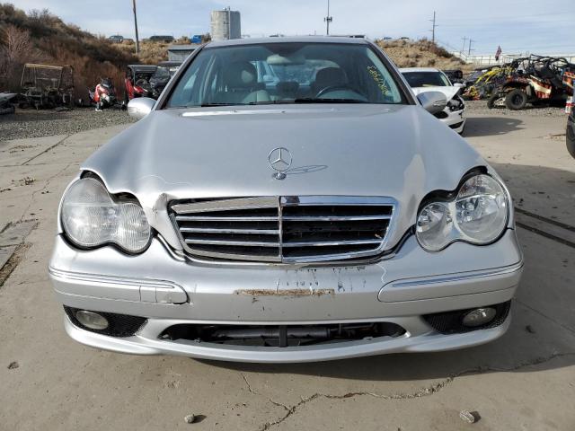 WDBRF52HX7A951296 - 2007 MERCEDES-BENZ C 230 SILVER photo 5