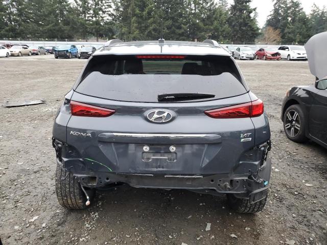 KM8K3CA59JU166681 - 2018 HYUNDAI KONA LIMITED CHARCOAL photo 6