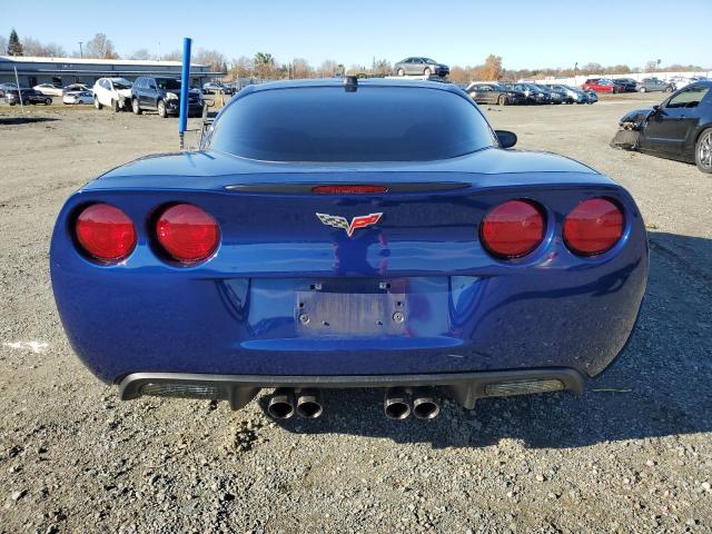 1G1YY24U455129267 - 2005 CHEVROLET CORVETTE BLUE photo 6