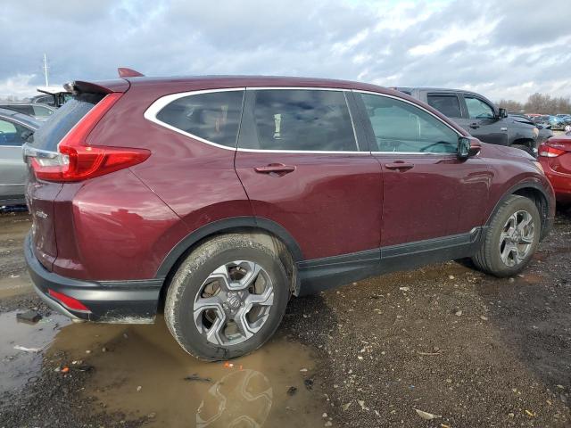 7FARW2H58JE091656 - 2018 HONDA CR-V EX BURGUNDY photo 3