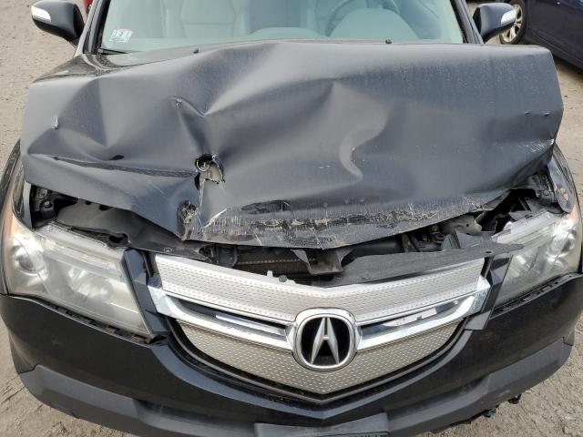 2HNYD28289H525187 - 2009 ACURA MDX BLACK photo 11