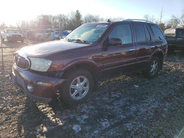 5GADT13SX72223352 - 2007 BUICK RAINIER CXL BURGUNDY photo 1