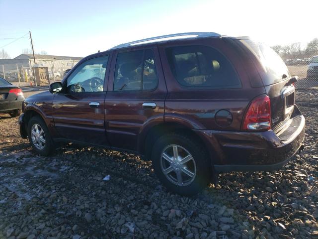 5GADT13SX72223352 - 2007 BUICK RAINIER CXL BURGUNDY photo 2